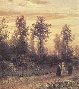 Ivan Shishkin Evening oil on canvas